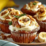 Banana Cream Cheese Muffins