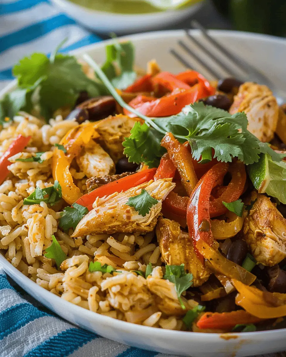 Chicken Fajita Bowls: Easy and Flavorful Weeknight Delight