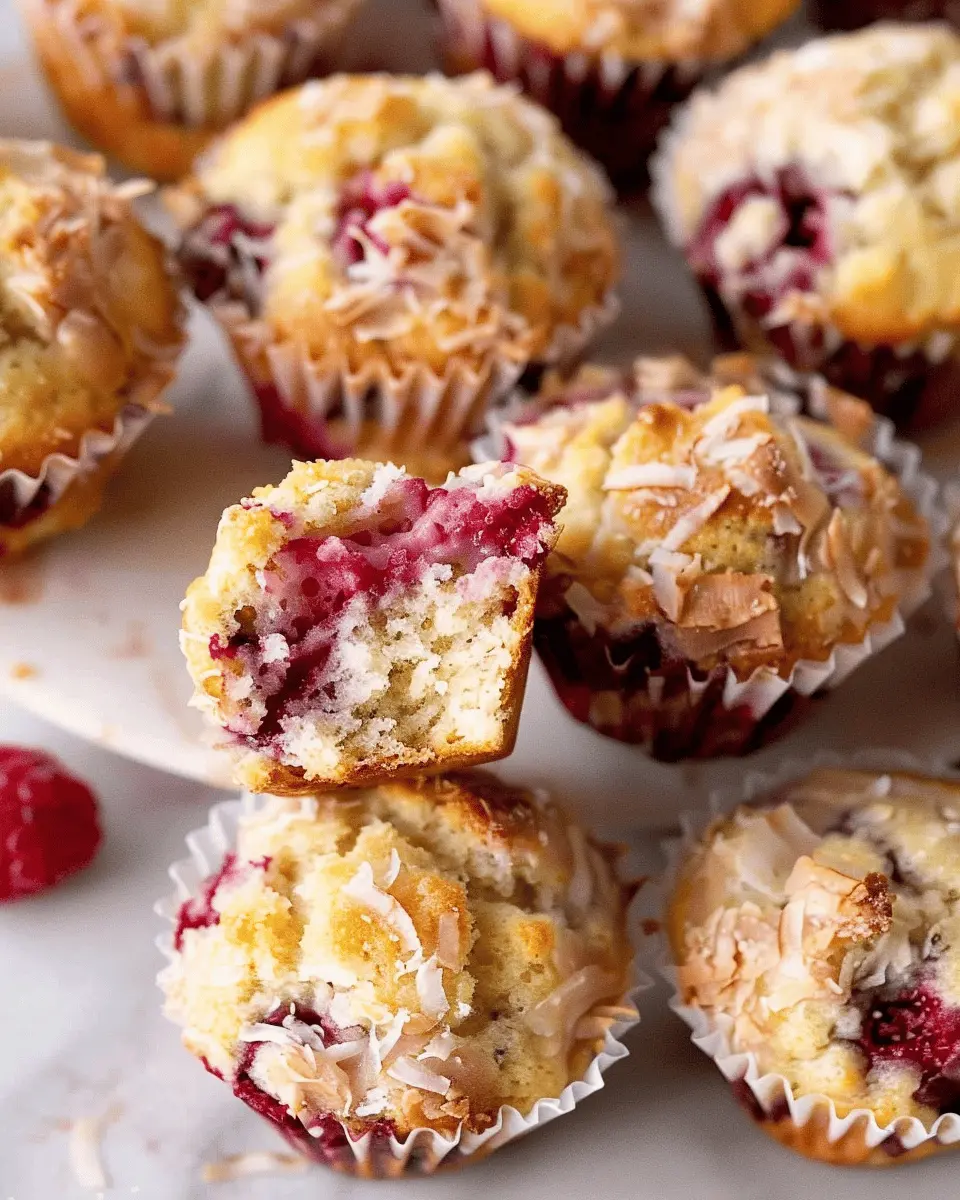 Coconut Lemon Raspberry Muffins: The Best Easy Recipe for You