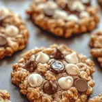 Crunchy Chocolate Chip Rice Krispie Cookies