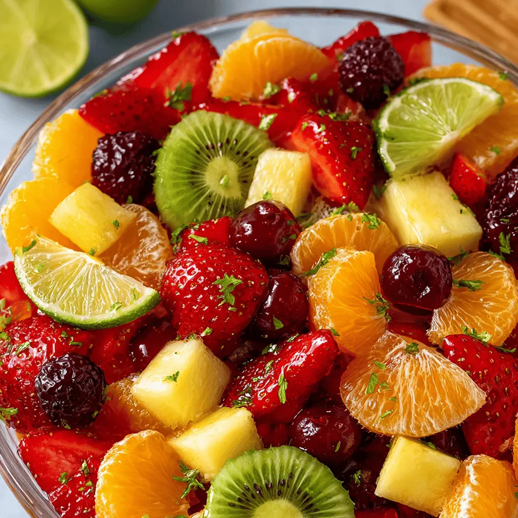 Honey Lime Fruit Salad: The Best Refreshing Summer Treat