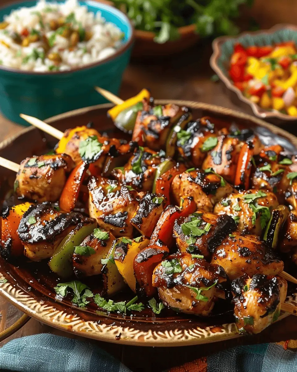 Mexican Barbecue Chicken Skewers: Juicy Skewers for Any Occasion