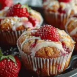 Strawberry Yogurt Muffins