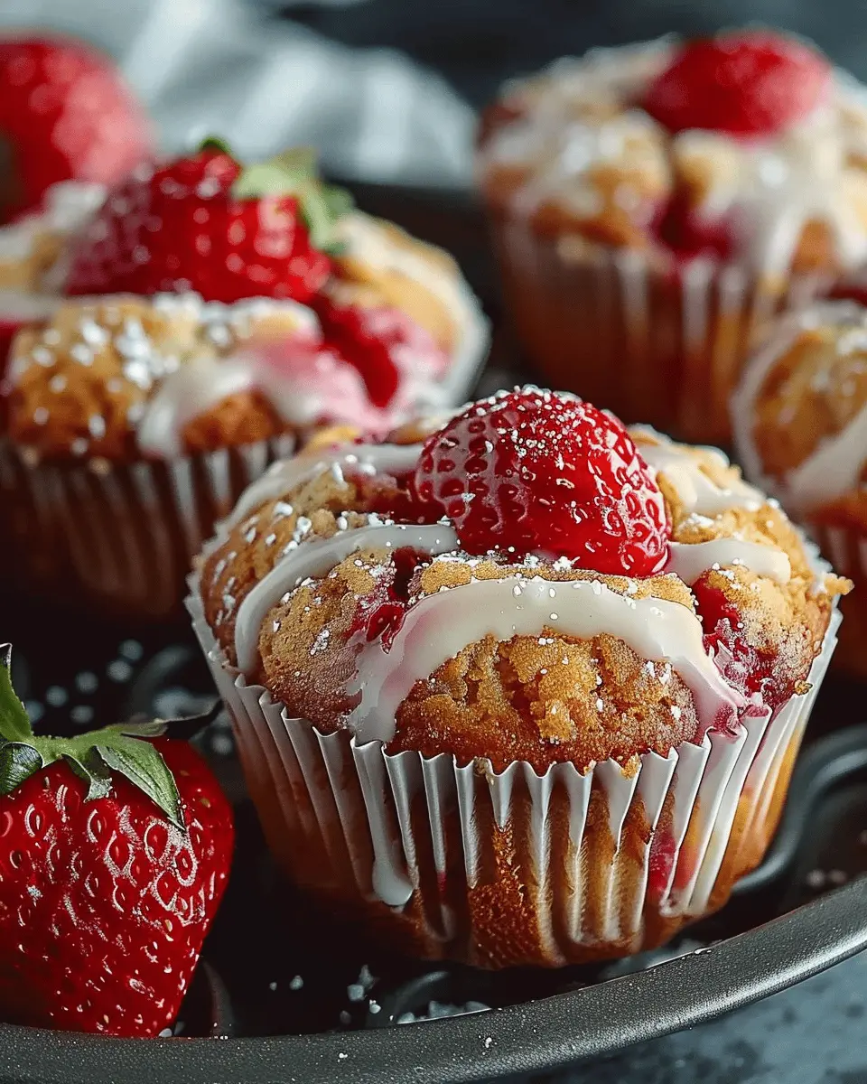Strawberry Yogurt Muffins: The Best Healthy Breakfast Delight