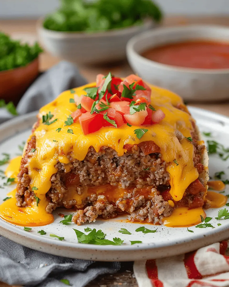 Taco Meatloaf: A Juicy Twist with Turkey Bacon and Beef Delight