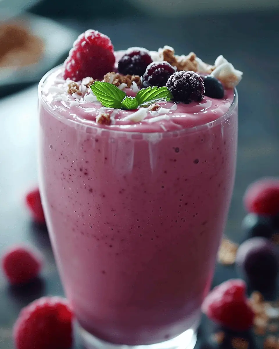 Try Berry-Coconut Smoothie Cottage Cheese for a Refreshing Boost