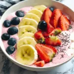 5-Minute Fruit Smoothie Bowl (with Greek Yogurt)