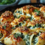 Cheesy Spinach Delight Shells