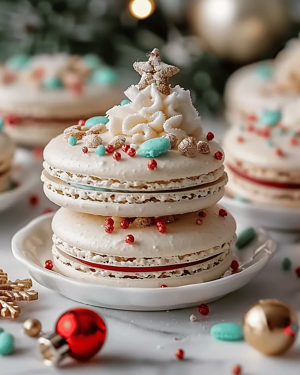 Christmas Tree Cake Macarons: Easy Festive Treats to Delight