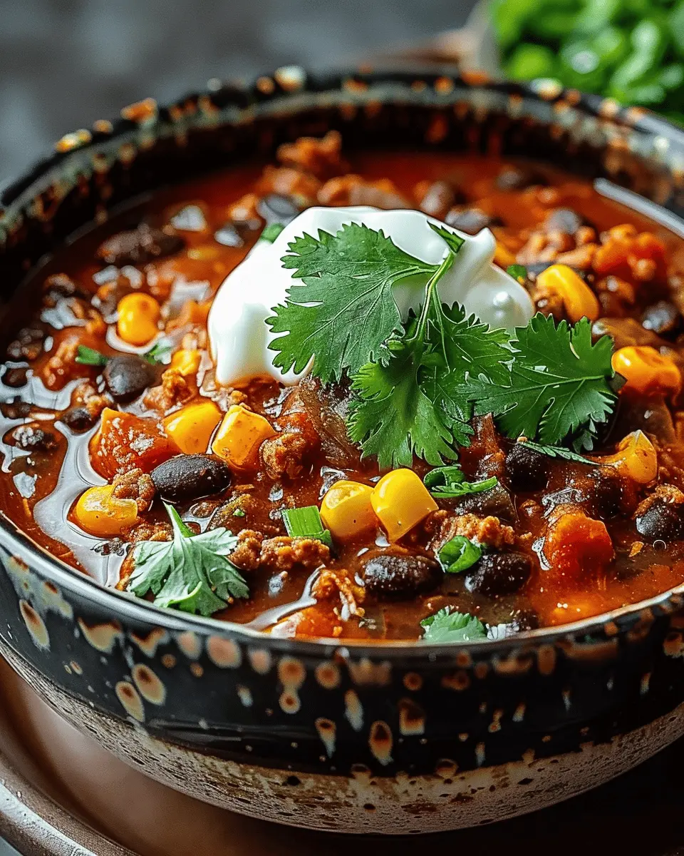 Cozy Autumn Turkey Chili: A Hearty, Healthy Delight at Home