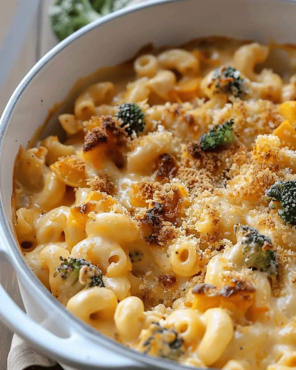 Creamy Healthy Mac & Cheese: Butternut Squash Delight with Turkey Bacon