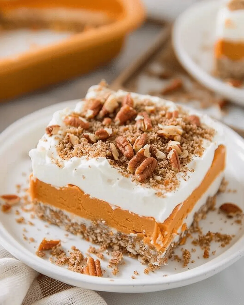 Creamy Pumpkin Delight Bars: Easy Indulgence for Fall Treats