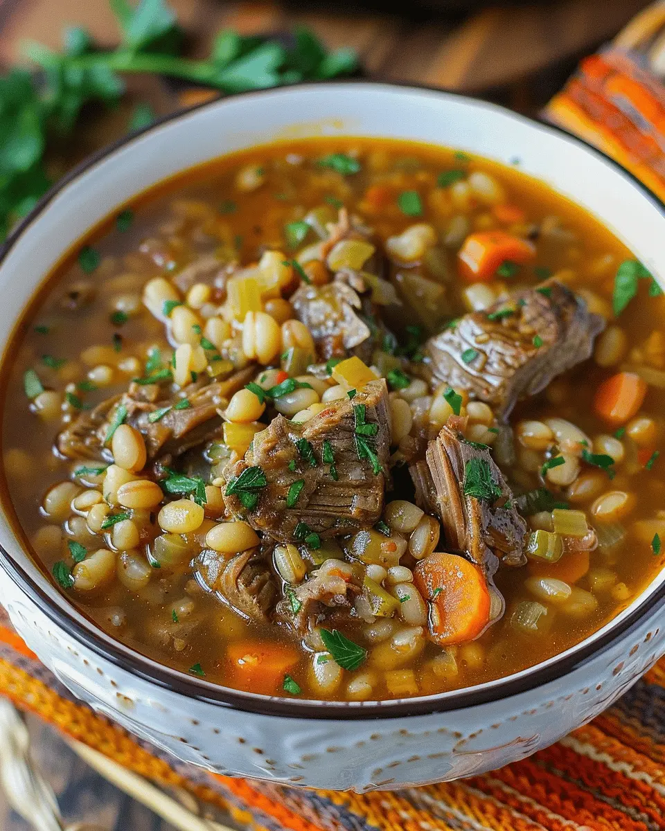 Crockpot Beef Barley Soup: Easy Comfort Food for Any Day
