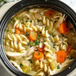 Crockpot Chicken Noodle Soup