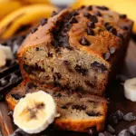 Dark Chocolate Chip Banana Bread
