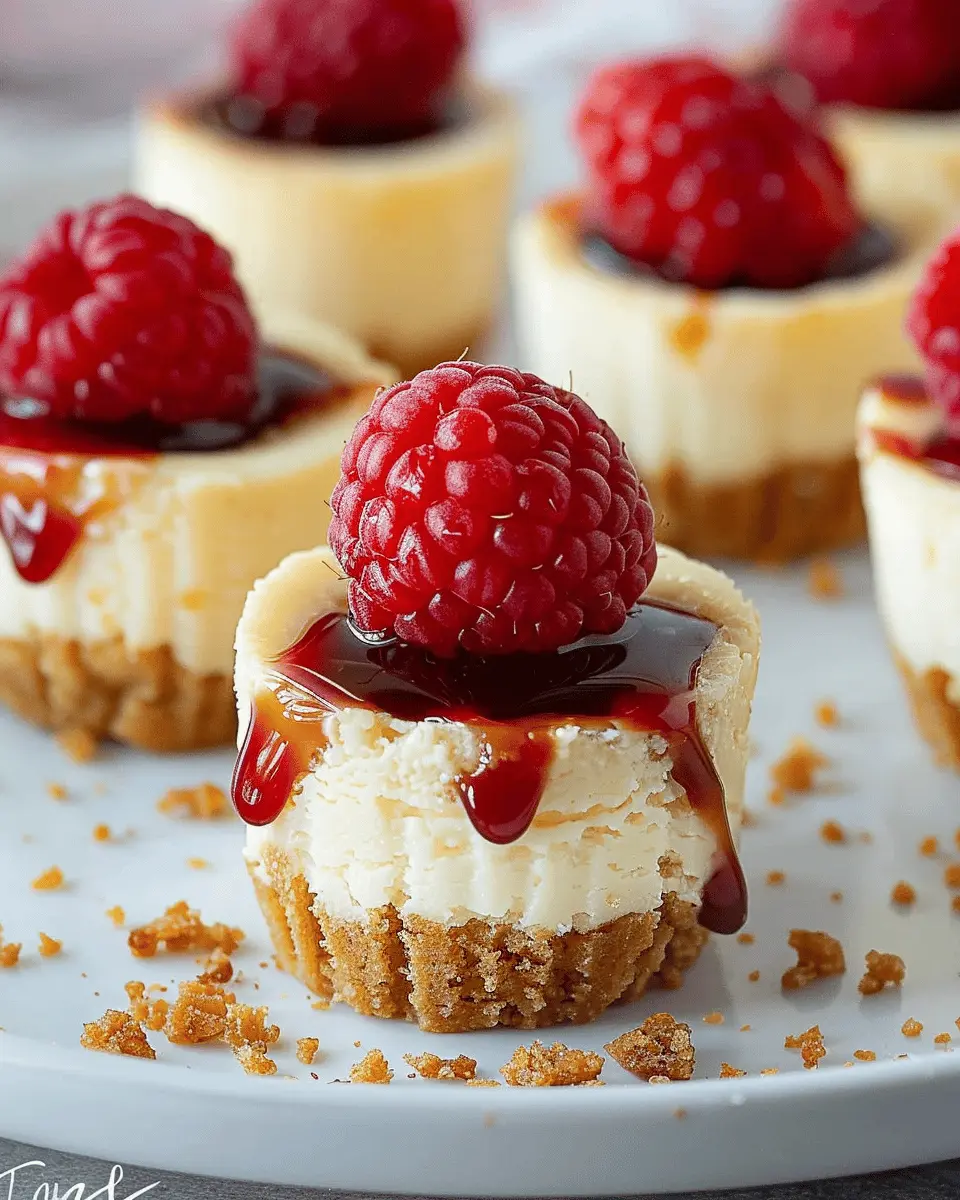 Easy Mini Cheesecake Bites: Irresistibly Creamy and Simple Treats