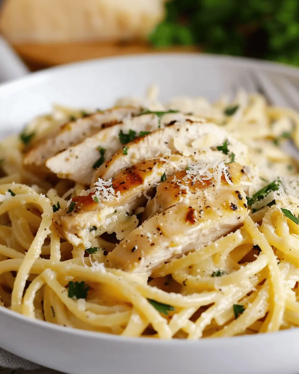 Garlic Parmesan Chicken Pasta: A Creamy, Indulgent Delight