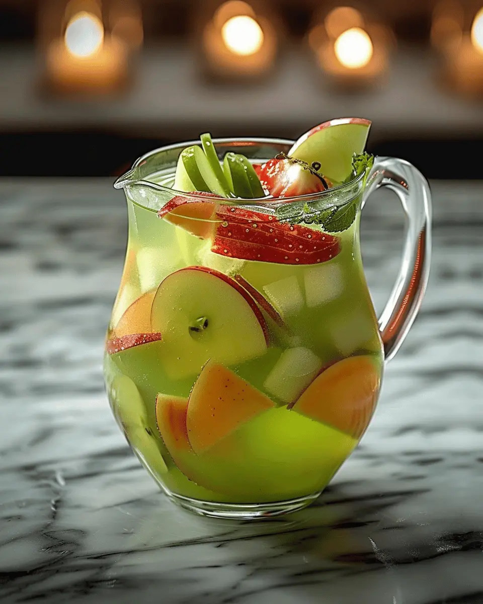 Green Apple Sangria: Refreshingly Easy Summer Delight