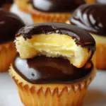 Irresistible Boston Cream Pie Cupcakes