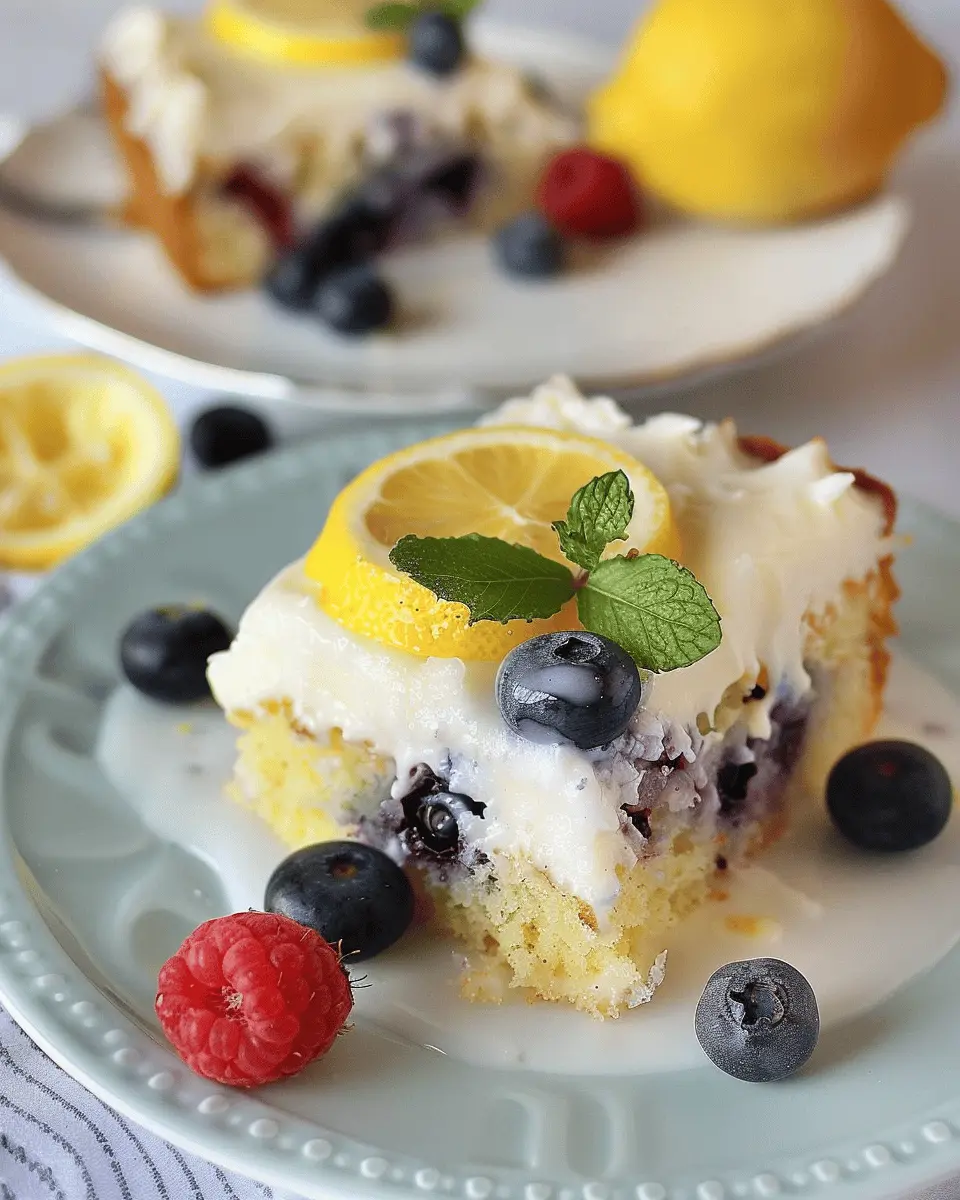Lemon Blueberry Sheet Cake: The Best Summer Treat You’ll Love