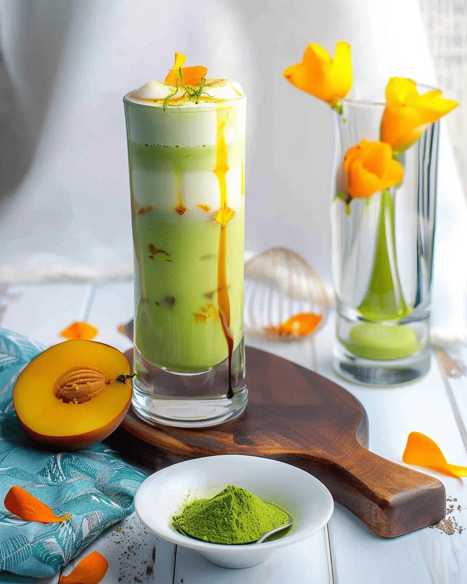 Mango Matcha Latte: Indulgent Twist for Your Morning Ritual
