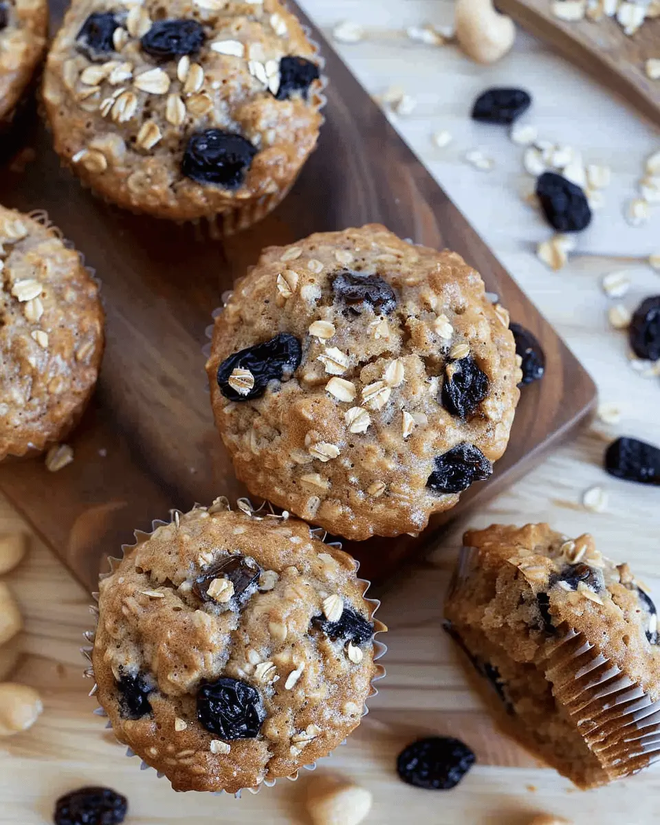 Oatmeal Raisin Muffins: The Best Healthy Treat You’ll Love