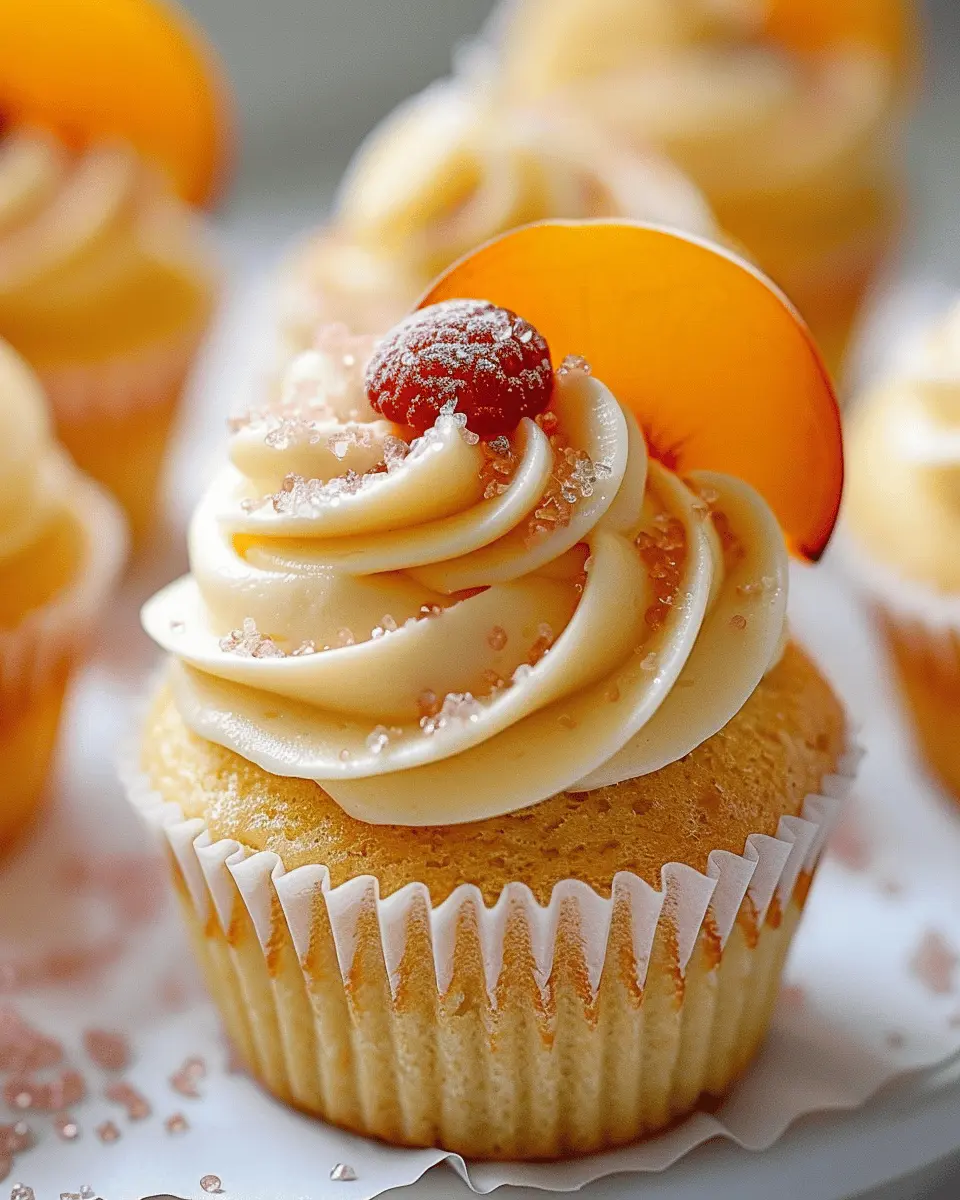 Peach Bellini Cupcakes: Indulgent Treats for Every Occasion