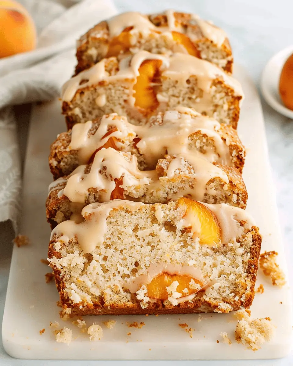 Peach Bread Delight: A Juicy Twist on Homemade Treats