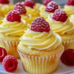 Raspberry Lemon Heaven Cupcakes