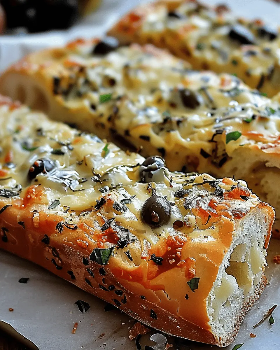 Savory Olive Cheese Bread: The Best Homemade Delight for Any Meal