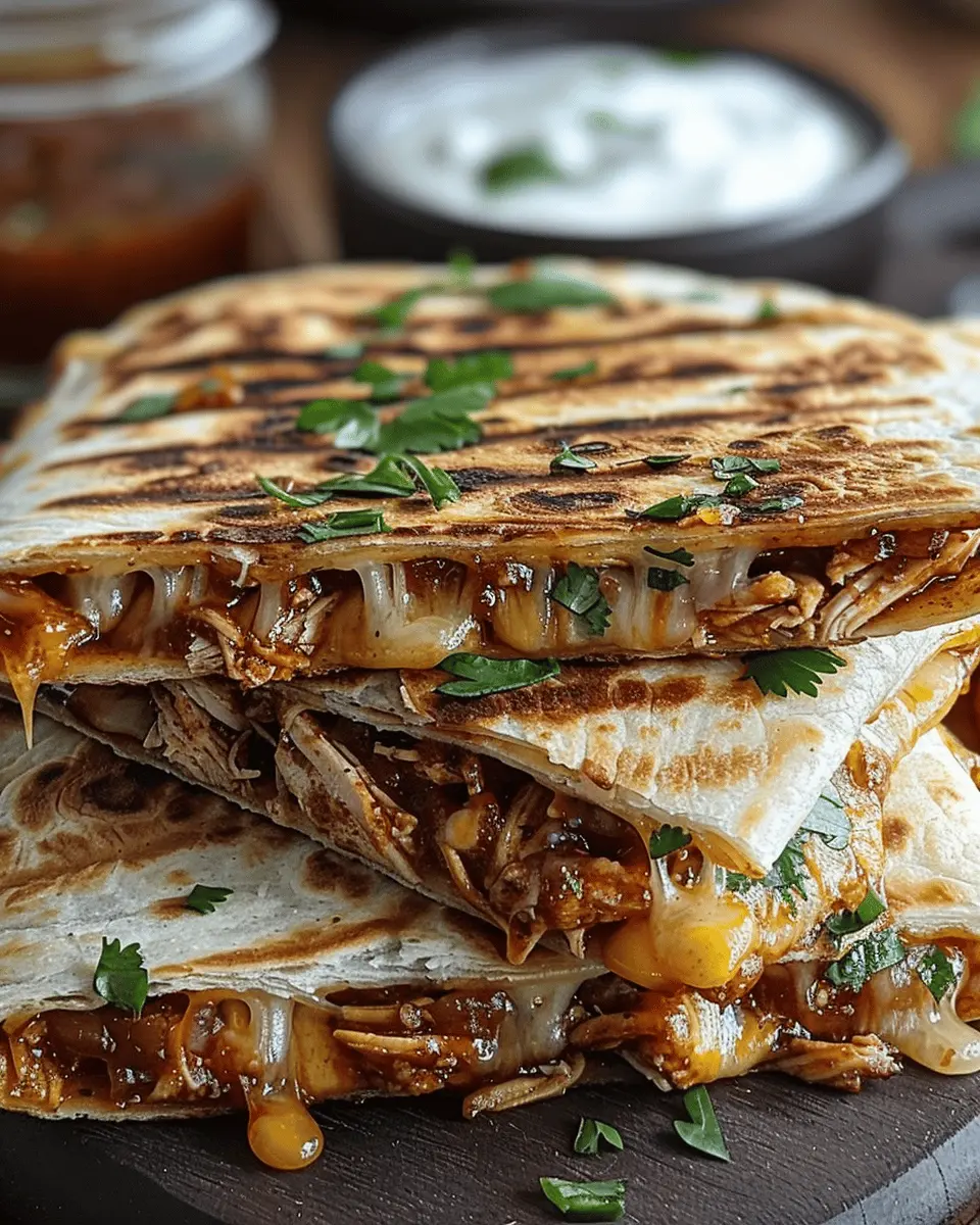 Sizzling BBQ Chicken Quesadillas: Easy and Flavorful Twist