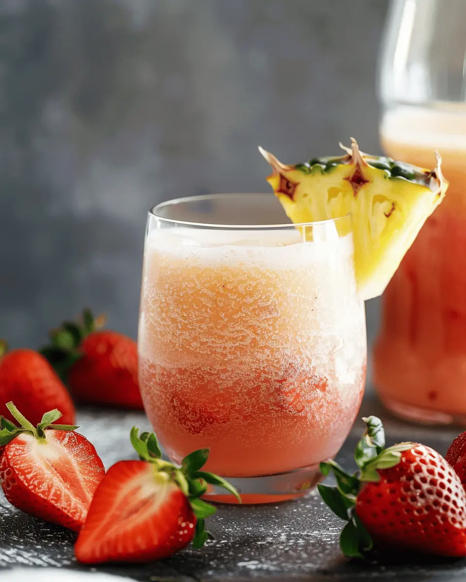 Strawberry Pineapple Drink: The Juicy Refreshment You Need
