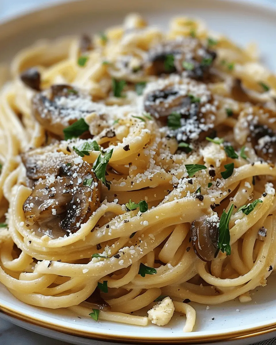 The Best Caramelized Onion & Mushroom Linguine Recipe You’ll Love