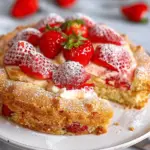 French Strawberry Cake