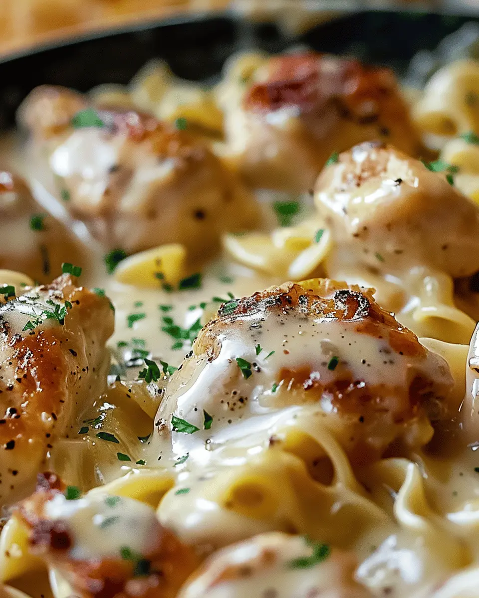One-Pan Chicken with Buttered Noodles: Easy Comfort Food Delight
