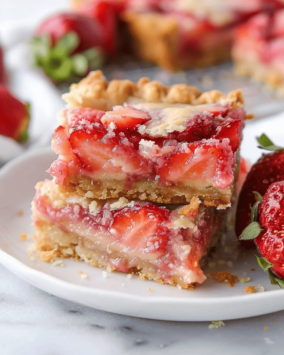 Strawberry Pie Bars: Delightfully Easy Dessert for Any Occasion