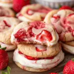 Strawberry Cheesecake Cookies