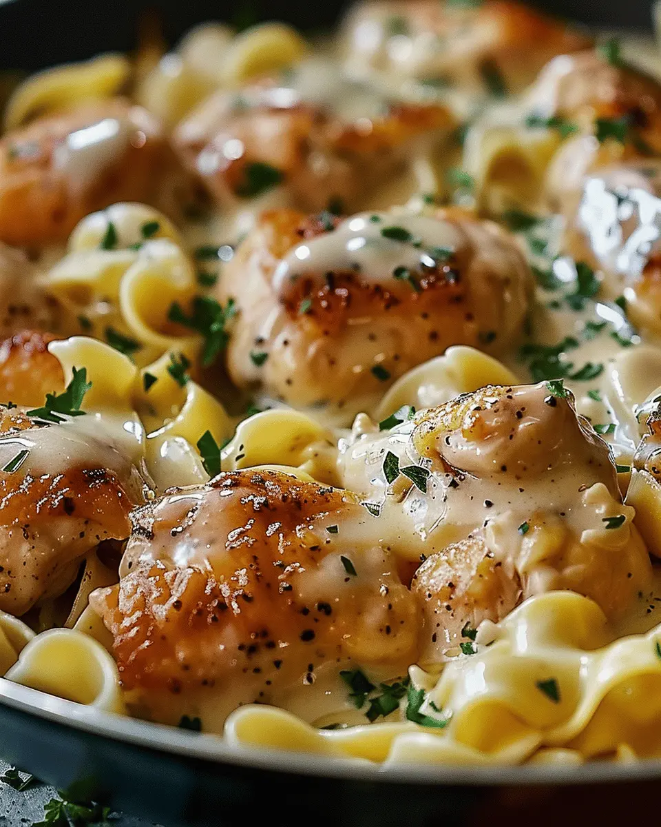 One-Pan Chicken with Buttered Noodles: Easy Comfort Food Delight