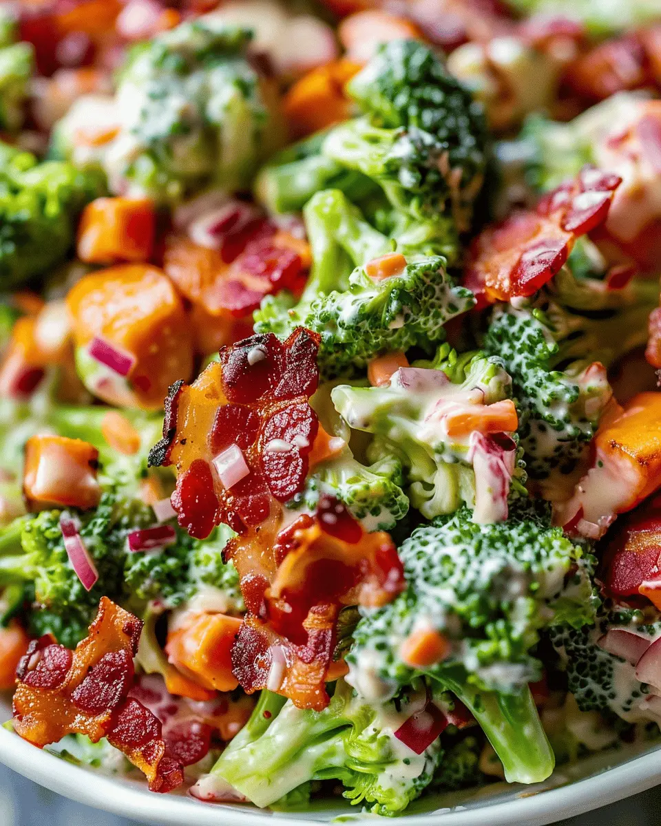Easy Broccoli Bacon Salad Recipe: A Delicious Twist with Turkey Bacon