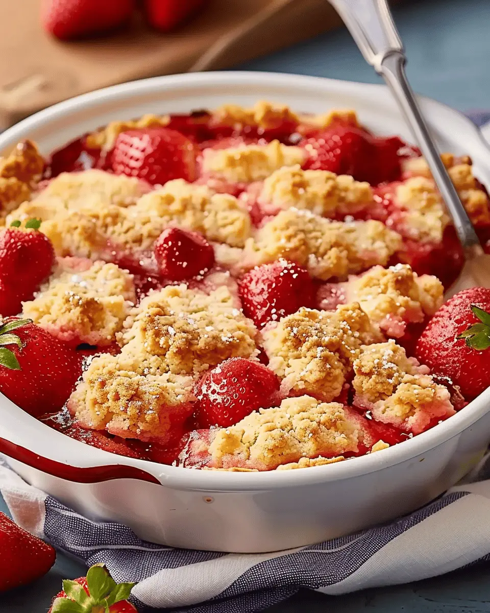 Easy Southern Strawberry Cobbler: A Simple, Sweet Delight