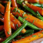 Honey Glazed Carrots & Green Beans