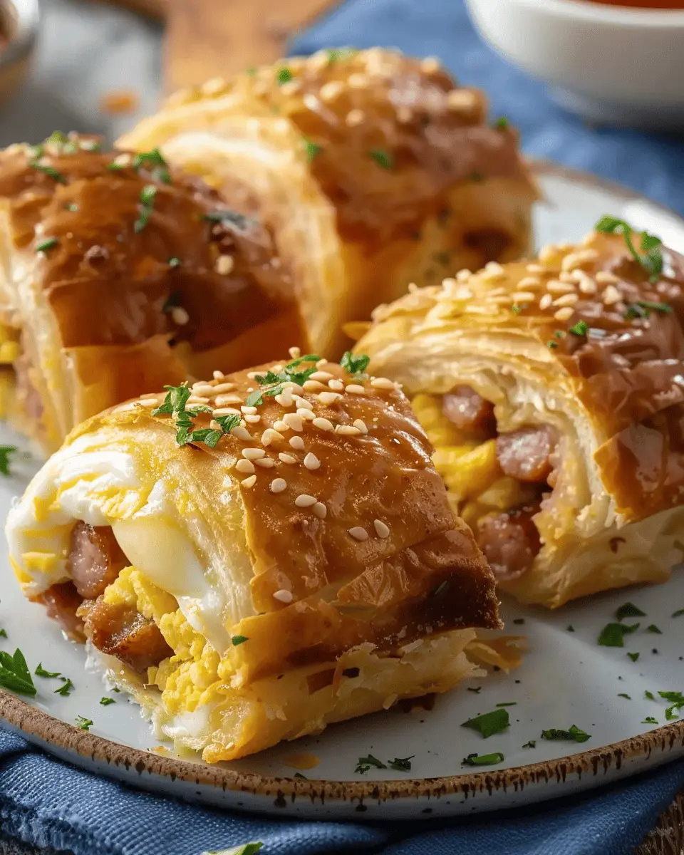 Sausage Egg Breakfast Roll-Ups: Easy and Delicious Morning Treats