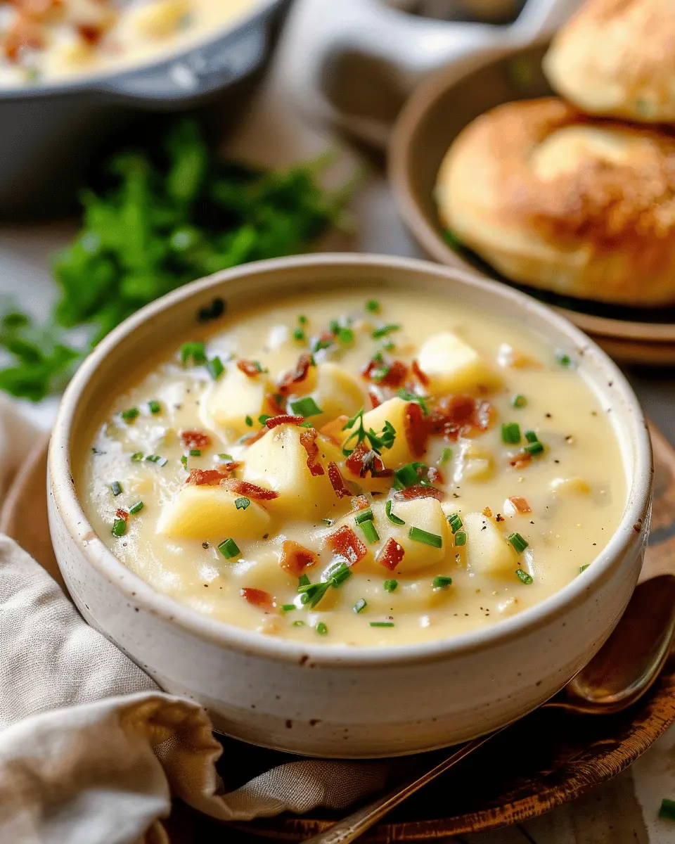 Crockpot Potato Soup Recipe: The Best Cozy Gatherings Delight