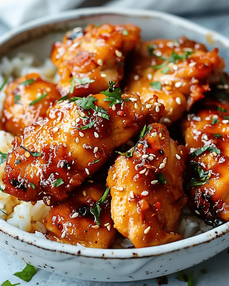Honey Garlic Chicken: Easy and Flavorful Weeknight Delight