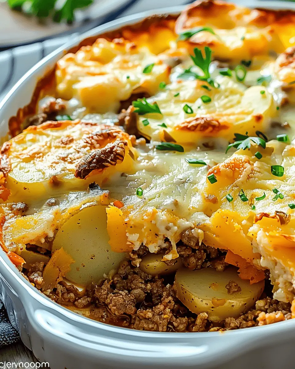 Hobo Casserole with Ground Beef & Potatoes: Easy Comfort Food Recipe