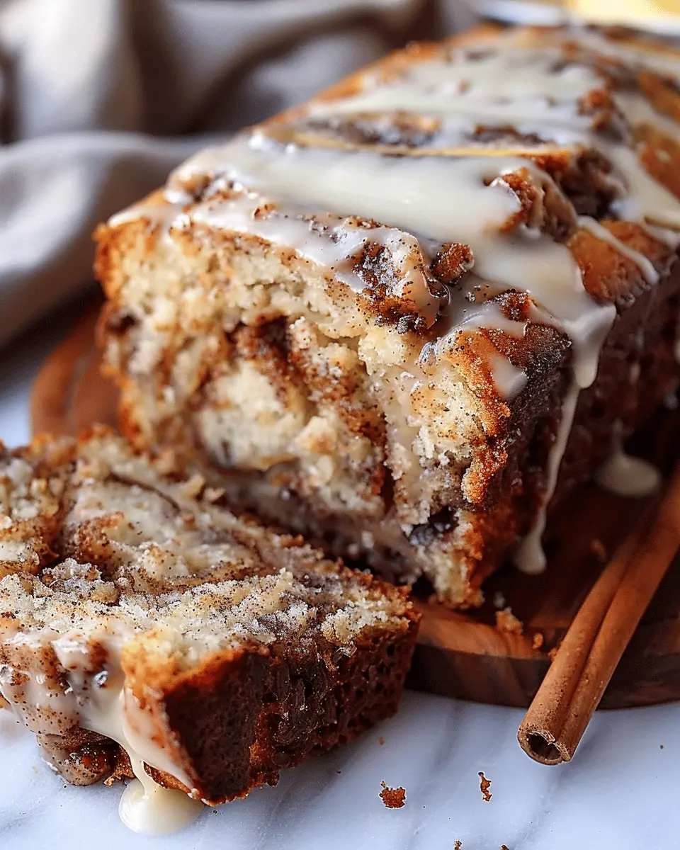 Cinnamon Roll Banana Bread: The Best Indulgent Twist on a Classic