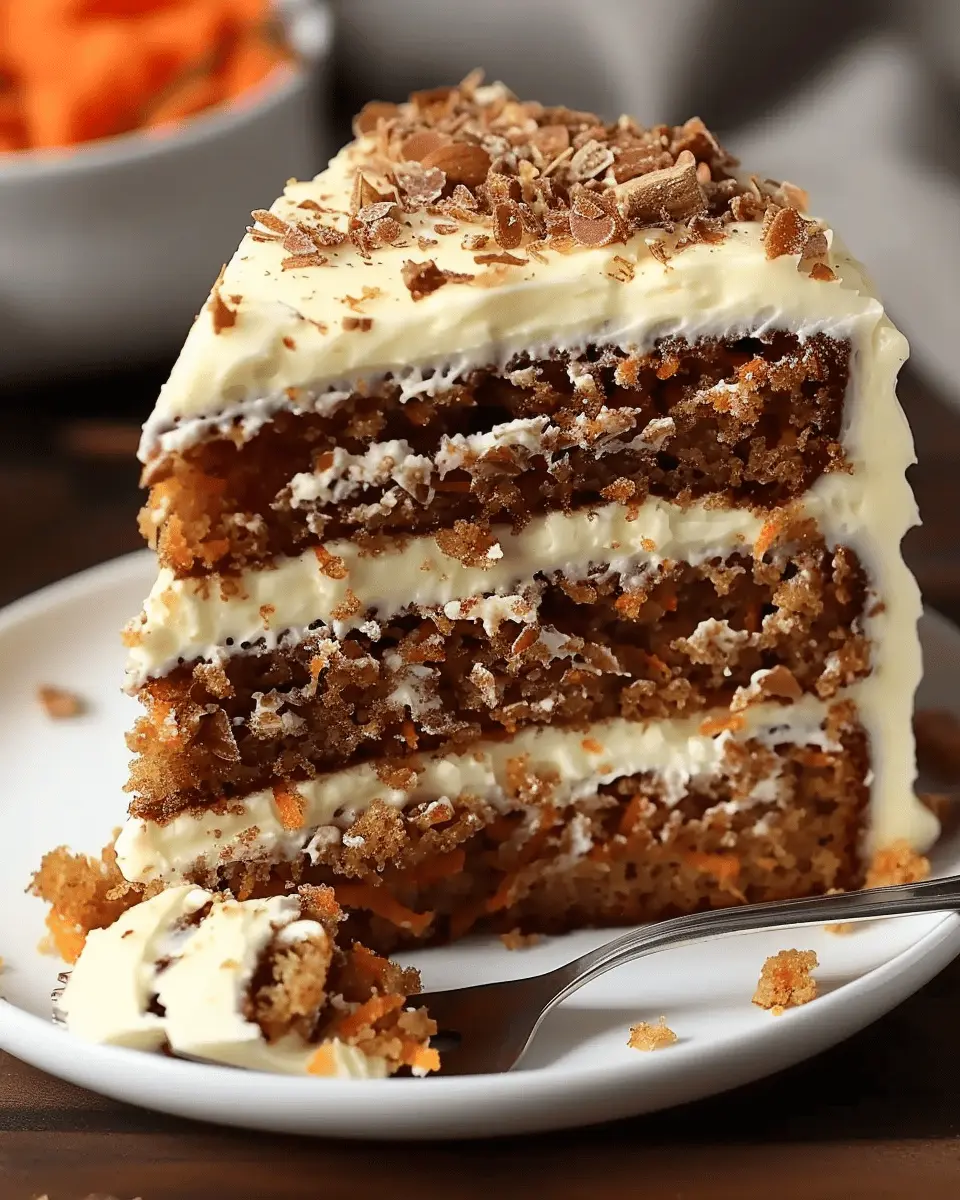 Easy Carrot Cake Recipe: Delightfully Moist and Simple to Make