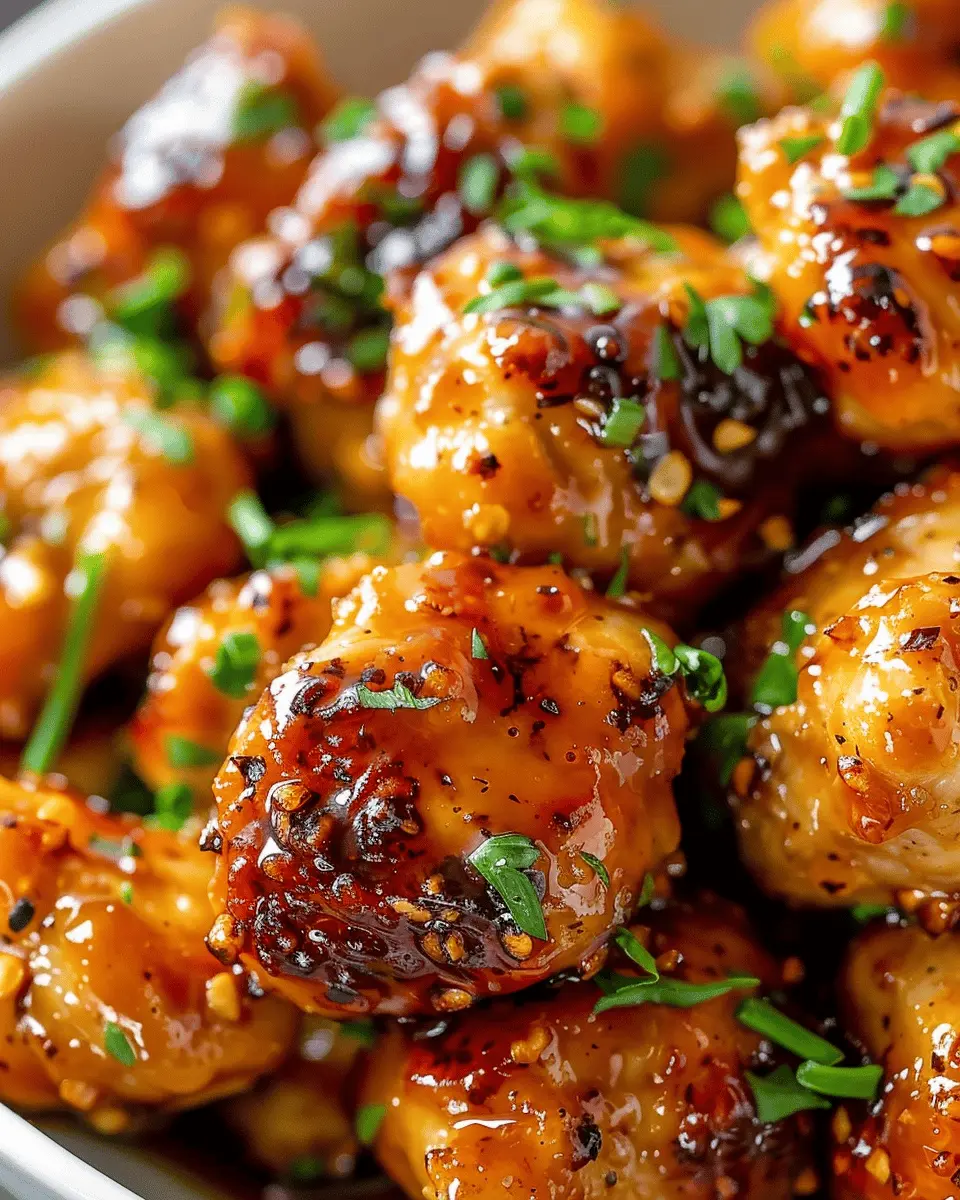 Easy Honey Garlic Chicken Bites: Juicy Flavor in Every Bite