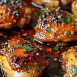Honey Garlic Chicken Thighs