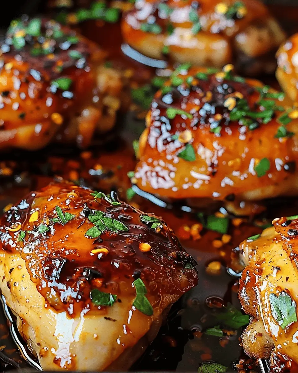 Honey Garlic Chicken Thighs: Easy Recipe for Flavorful Dinner
